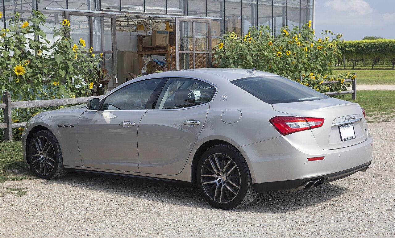 Maserati Levante Rear View